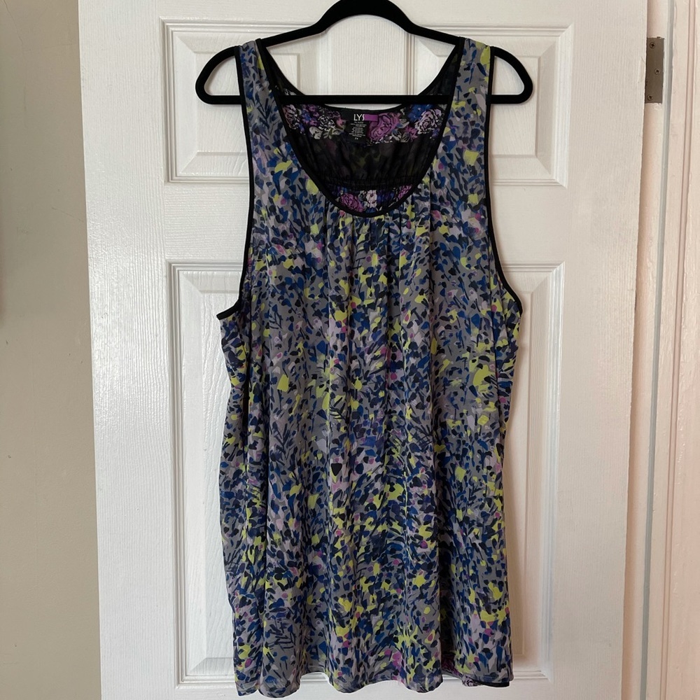 NWOT - LYS Reversible Tank Top - Size 2X - Picture 4 of 12